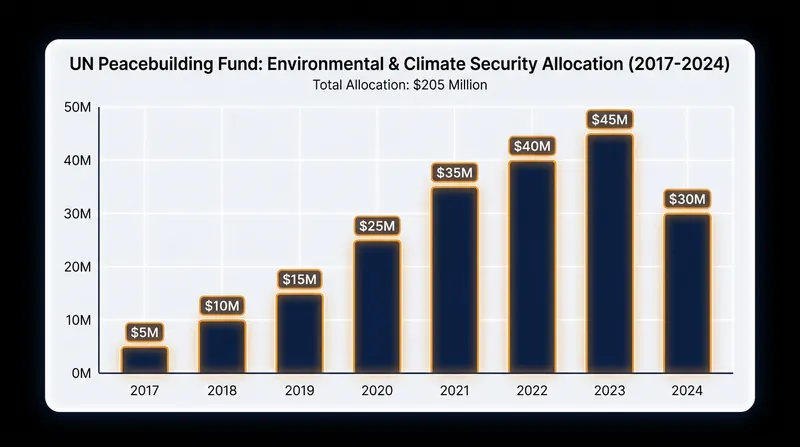 Global institutions are increasingly funding ecological diplomacy as a primary security tool.