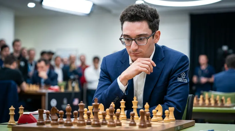 Fabiano Caruana maintains a comfortable lead atop the standings with 20 tour points.