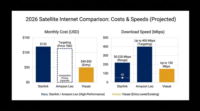 While LEO systems offer superior speeds and latency, GEO providers maintain a significant advantage in entry-level pricing.