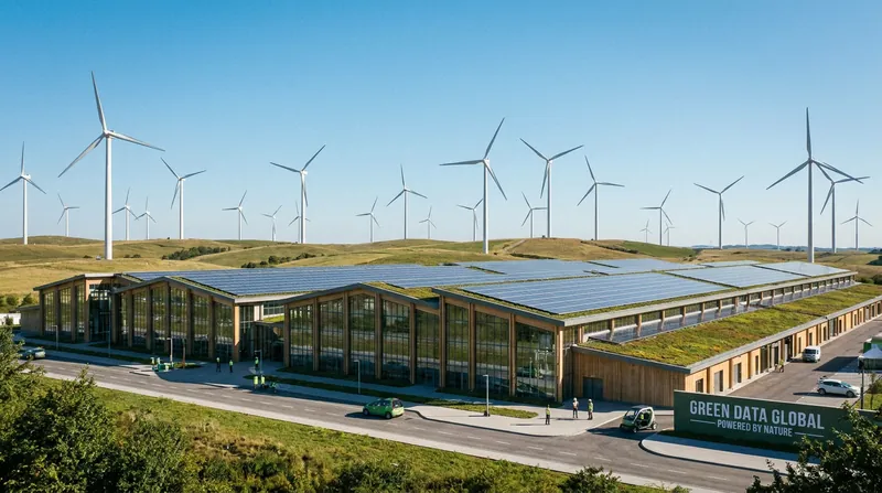 The package mandates that new data center build-outs integrate sustainably with the European energy grid.