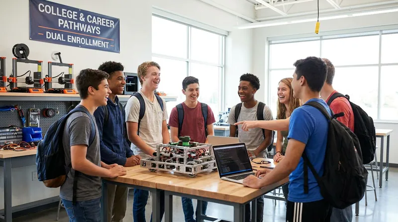 A 9.6% surge in high school dual enrollment is helping drive the recovery of public university and community college populations.