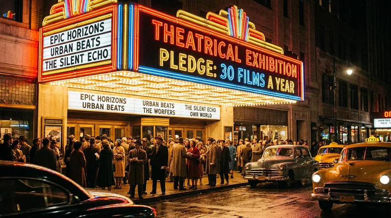 Paramount has pledged to release a minimum of 30 theatrical films annually to support the global exhibition industry.
