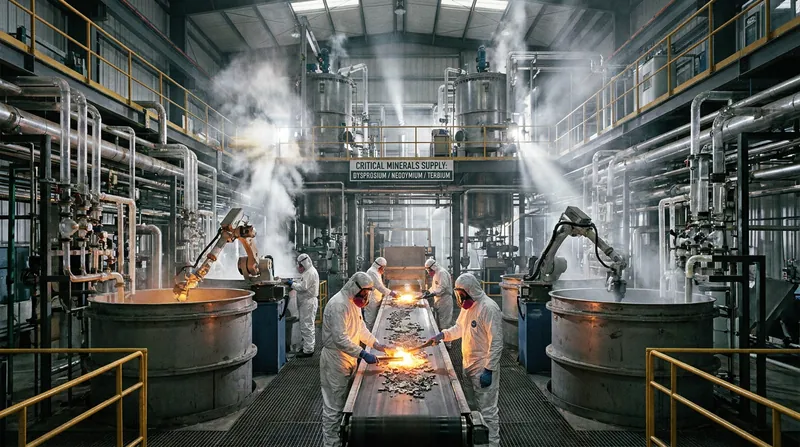 China's export bans specifically target the flow of rare-earth minerals to U.S. defense suppliers.