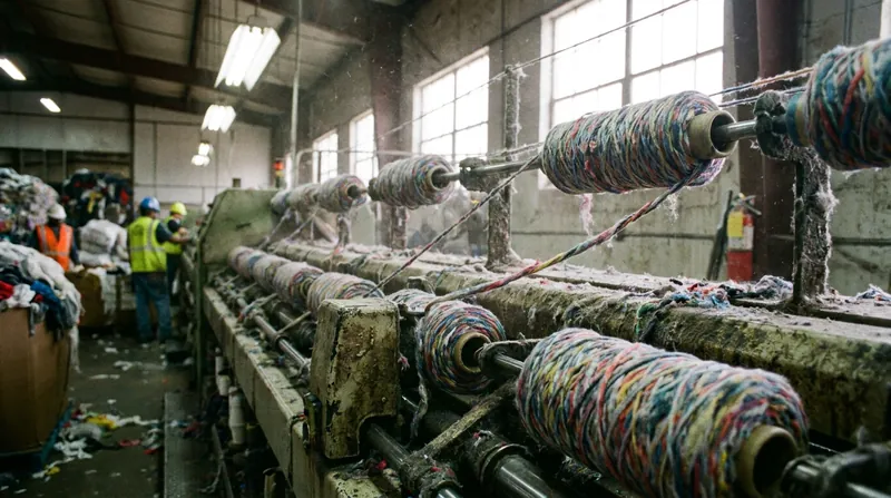 Fiber-to-fiber recycling protects brand equity but remains technologically difficult for blended fabrics.