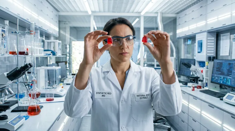 Food scientists are working to ensure natural color replacements match the vibrancy of synthetic dyes without altering flavor.