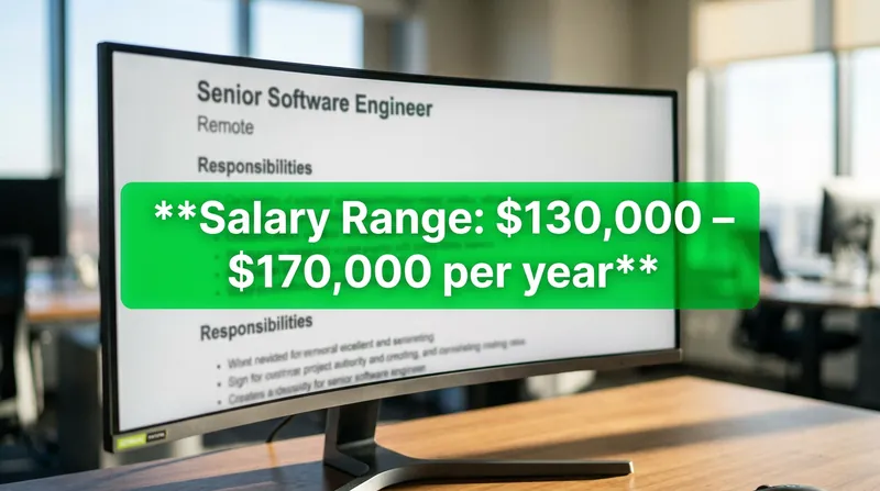 Job postings across the EU must now include realistic salary ranges before a candidate applies.
