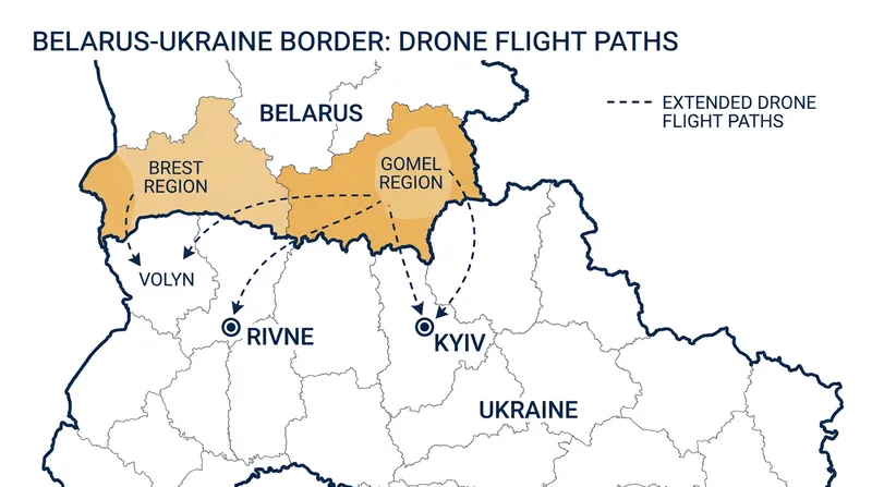 The repeaters allowed Russian operators to navigate Shahed drones deep into Ukraine's northern oblasts.