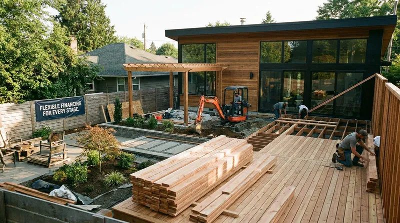 Phased renovations are often better suited to traditional HELOCs that allow homeowners to draw funds only as construction milestones are met.
