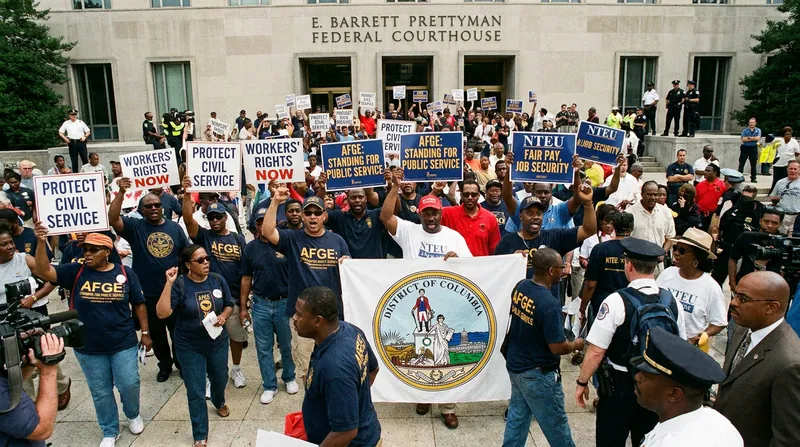 Federal employee unions immediately filed lawsuits seeking to block the implementation of the new OPM regulation.