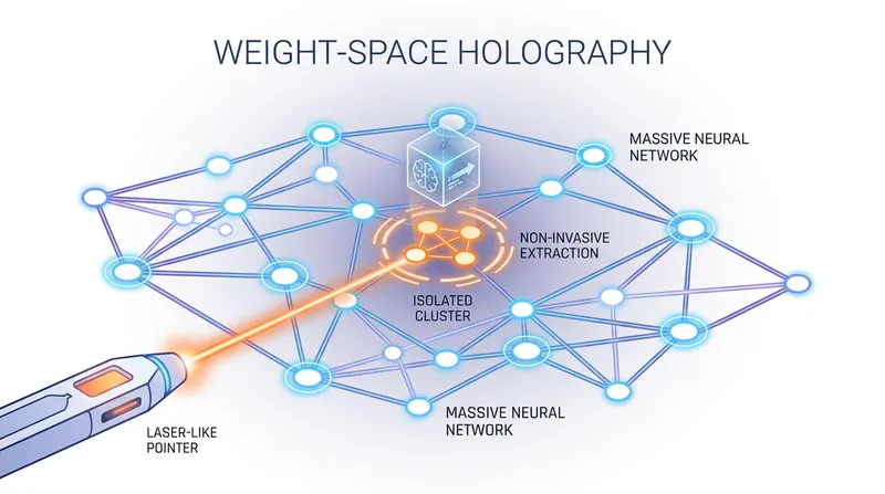 Weight-space holography allows engineers to pinpoint and extract specific memories from billions of parameters.