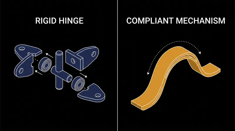 Unlike traditional machines, compliant mechanisms require no hinges, bearings, or lubrication.