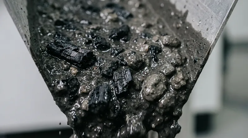 Biochar's porous structure acts as an internal water reservoir, improving the curing process and reducing micro-cracks.