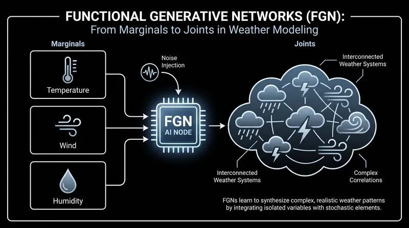 How WeatherNext 2 maps isolated variables to predict complex atmospheric systems.