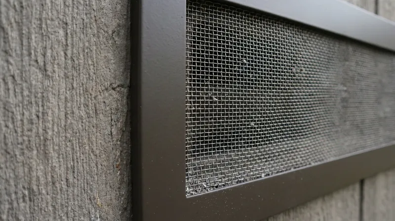 Ember-resistant vents use fine stainless-steel mesh and heat-reactive coatings to protect a home's vulnerable attic space.