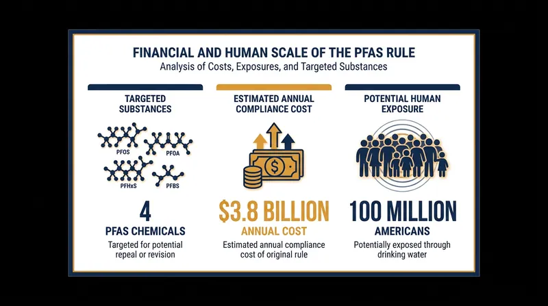 The financial and public health stakes of the EPA's proposed drinking water rollback.