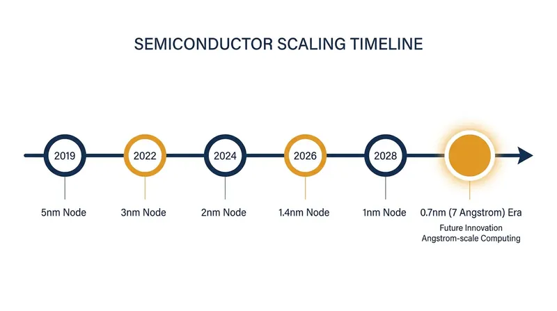 The semiconductor industry's roadmap now extends into the 'Angstrom era,' ensuring the continuation of Moore's Law.