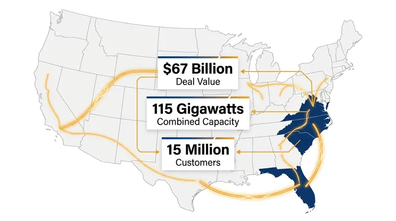 The combined entity will become the undisputed giant of the American utility sector.
