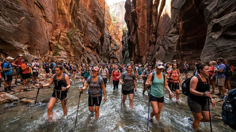 The 11 parks targeted by the surcharge are among the most heavily trafficked hiking destinations in the world.