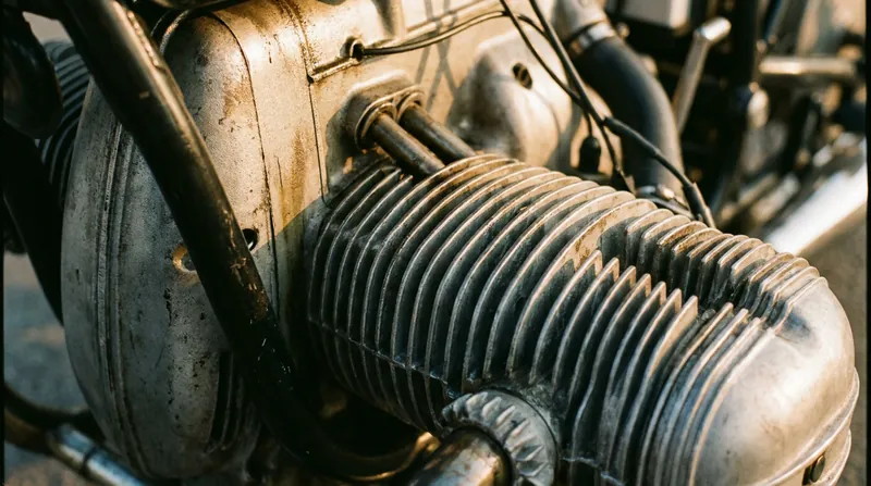 Air-cooled engines rely on ambient airflow rather than liquid radiators, making them mechanically simpler but harder to optimize for strict emissions standards.