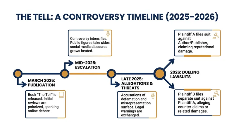 Timeline of the legal and literary fallout surrounding Amy Griffin's bestselling memoir.