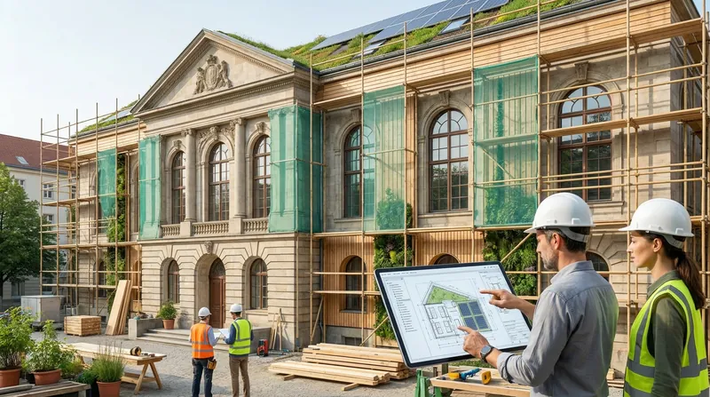 The declaration explicitly recognizes architecture and heritage preservation as vital components of Europe's climate resilience.
