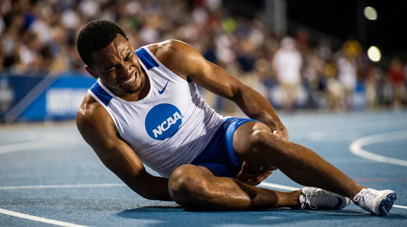 Sudden injuries, like the one suffered by JaMeesia Ford, can instantly alter the landscape of a championship meet.