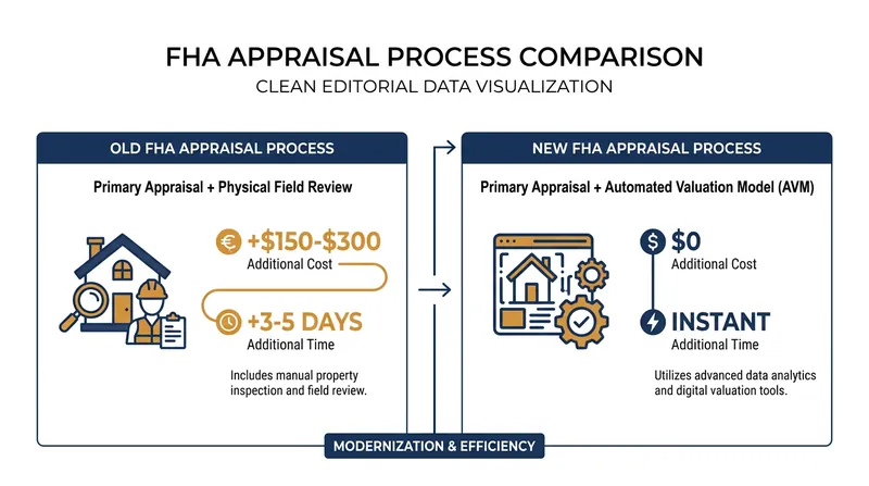 By replacing physical field reviews with automated models, the FHA is cutting both costs and delays from the closing process.