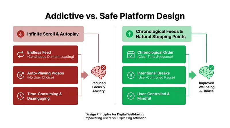 How the core mechanics of social media feeds are being re-engineered.