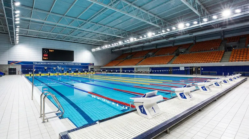 The Tollcross International Swimming Centre in Glasgow, the exact venue where Litchfield made his senior debut in 2014.