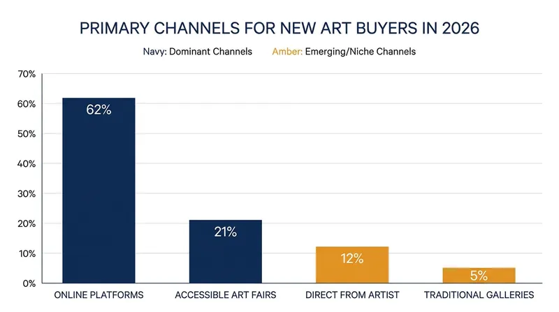 How the newest generation of collectors prefers to acquire original works.
