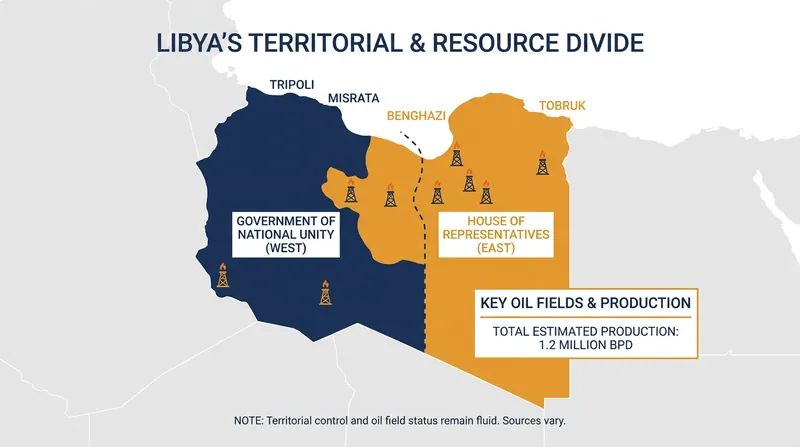 Libya's political and territorial divide has paralyzed the nation for over a decade.