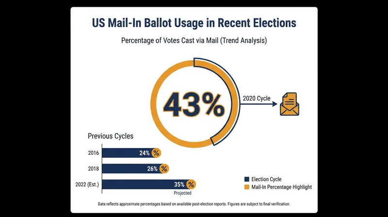 Mail-in voting has become a primary method of ballot casting for tens of millions of Americans.