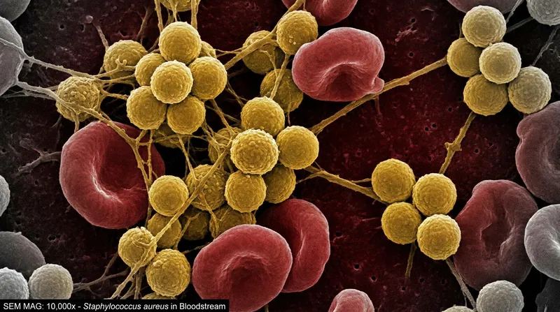 Staphylococcus aureus, commonly known as golden staph, causes over one million deaths globally each year.