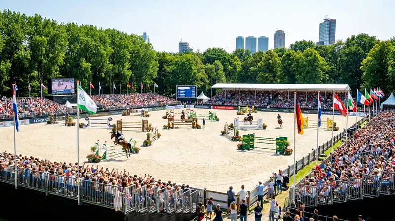 The historic Kralingse Bos forest provided a stunning backdrop for the penultimate leg of the series.