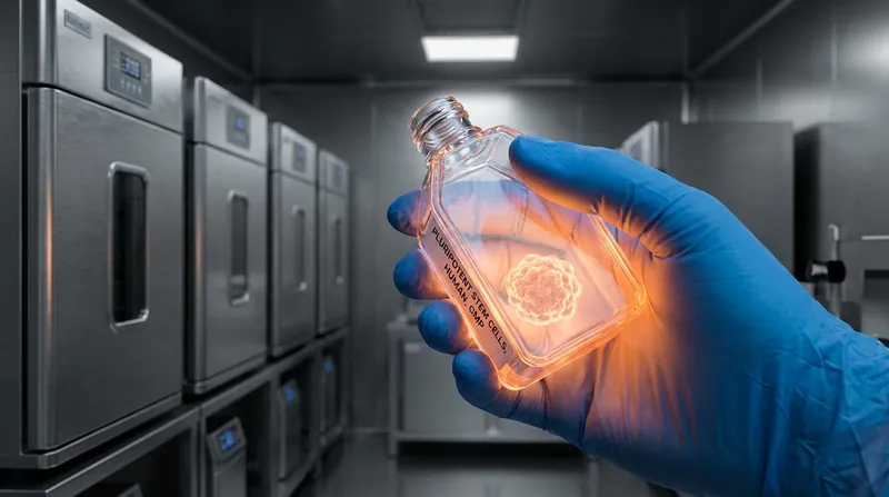 The pluripotent neural stem cells are manufactured under strict quality controls to ensure a consistent, scalable therapy.