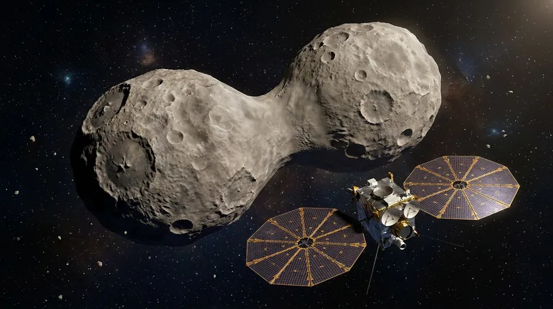 Scientists believe shifting regolith fills in small craters, creating the asteroid's smooth neck.