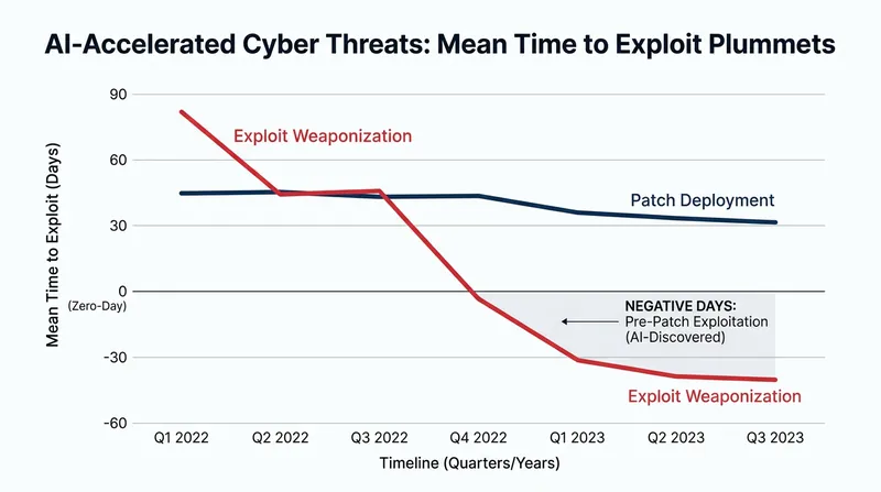 The window between vulnerability discovery and active exploitation has effectively vanished.