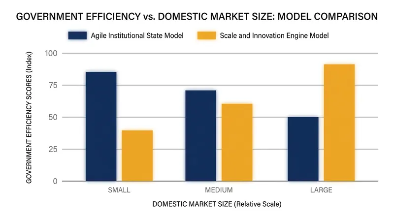The trade-off between regulatory agility and raw market scale defines the 2026 economic landscape.