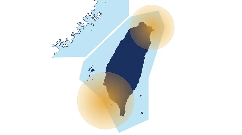 Military exercises simulate scenarios where hostile forces establish perimeters around Taiwan's primary commercial ports.