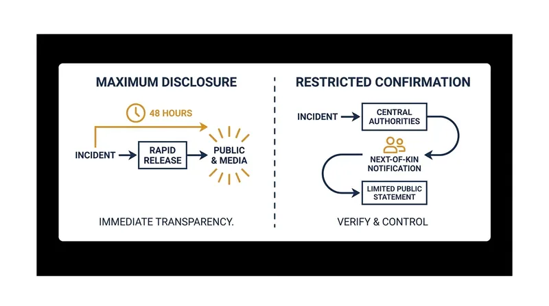 The policy shifts the National Park Service away from its historical 'Maximum Disclosure, Minimum Delay' standard.