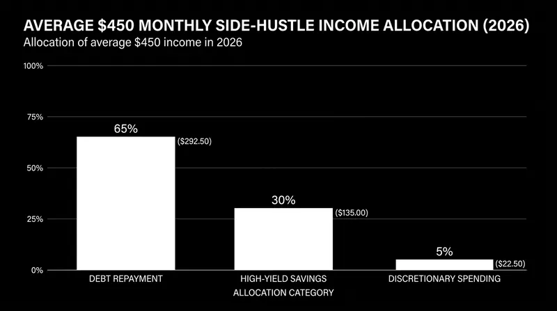Unlike previous eras, modern budgeters are aggressively routing secondary income toward debt and savings rather than lifestyle creep.