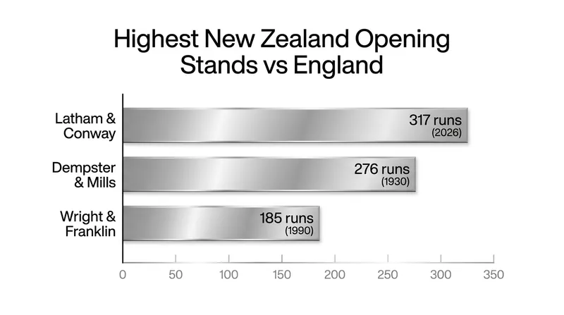 Latham and Conway shattered a record that had stood since 1930.