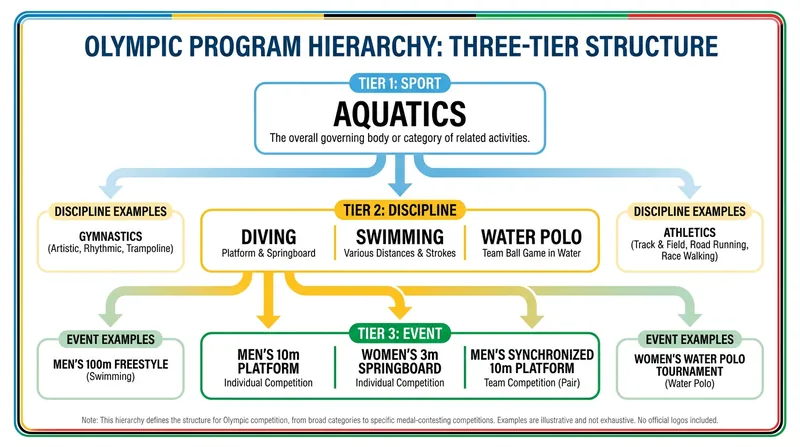 The new methodology evaluates inclusion at the discipline level rather than the broader sport level.