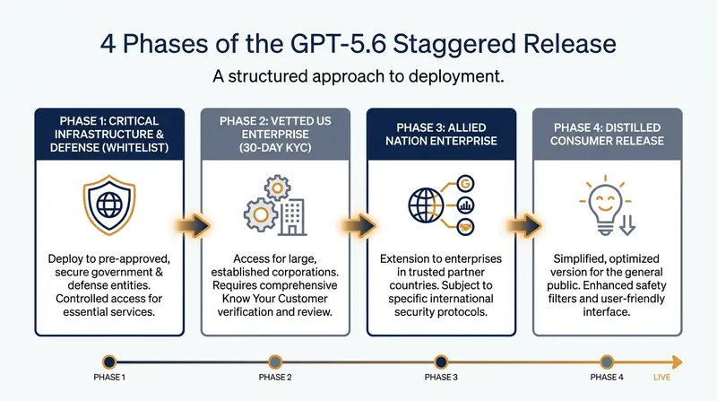 The new federal framework replaces instant global access with a phased, security-first rollout.