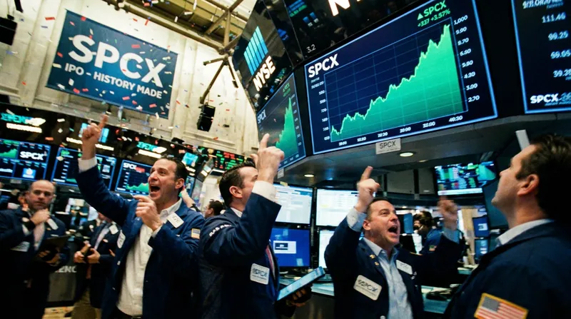 The SpaceX listing paves the way for a new wave of 'megacap' tech IPOs expected in 2026.