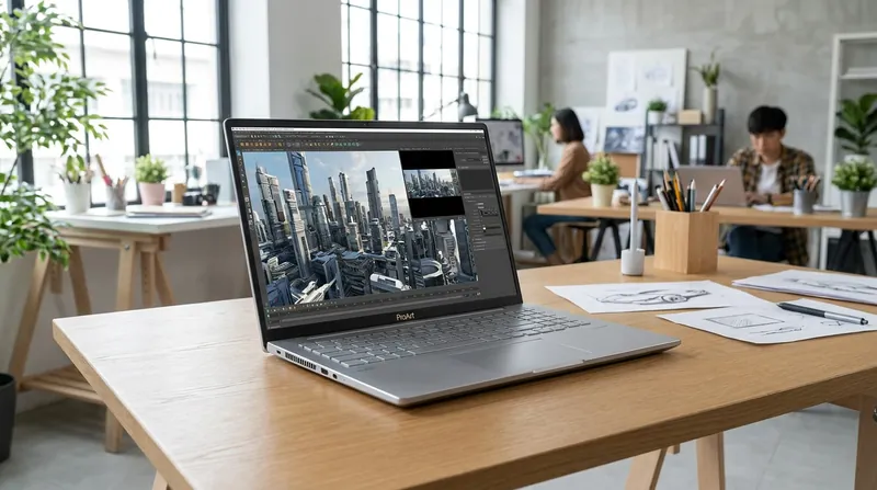 The massive unified memory pool allows creative professionals to render massive 3D scenes locally.