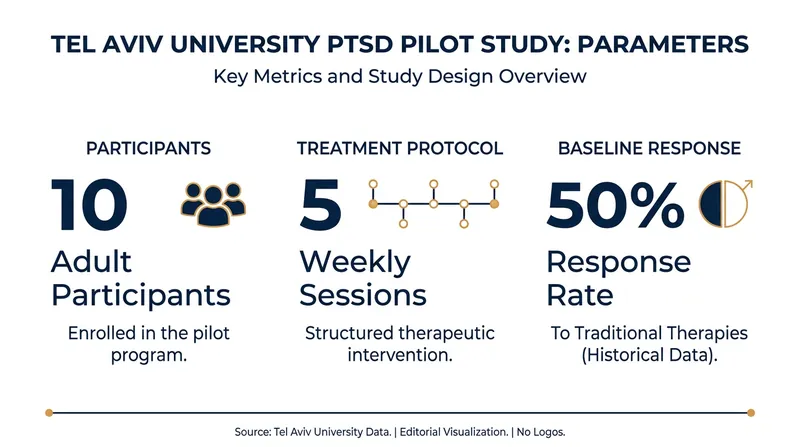 The pilot study utilized a five-week protocol to test the efficacy of targeted brain stimulation.
