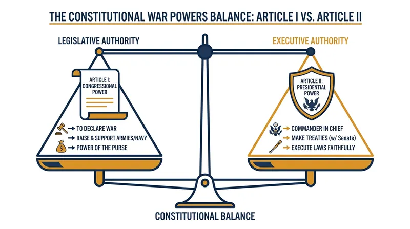 The constitutional balance of power between the legislative and executive branches.
