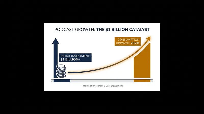 Spotify's initial exclusivity strategy successfully captured market share, driving massive consumption growth.