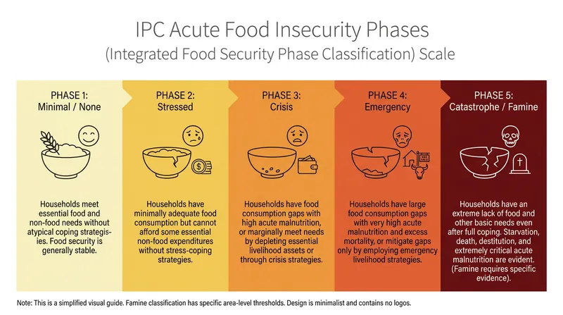 The IPC scale provides a rigorous scientific framework for measuring the severity of global food insecurity.